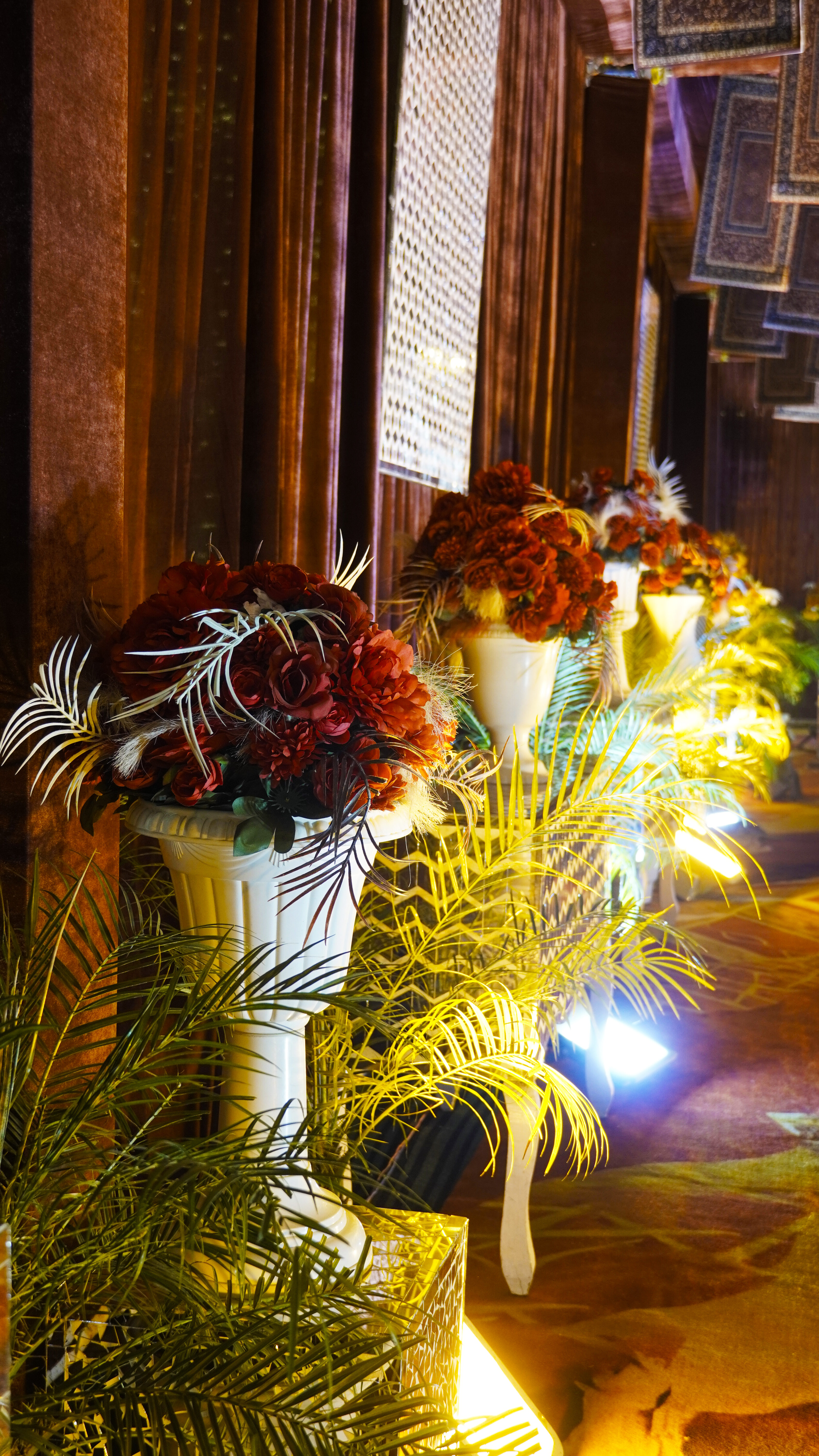 Hotel Yashoda Privilege - Garden 2 entrance decor setup, Bhopal